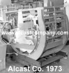 1973 Picture of Manufacture of Tilt Pour Aluminum Castings in the US