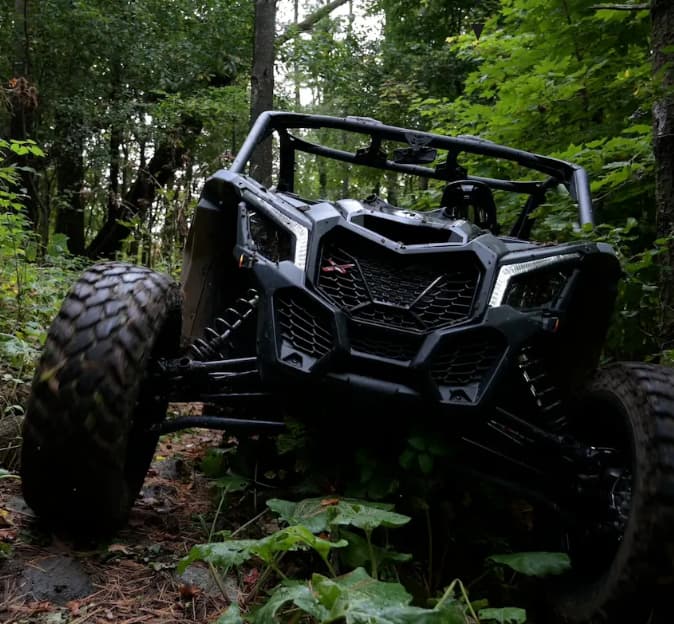 image of a UTV with Hayes brakes using braking system aluminum castings from Alcast Company