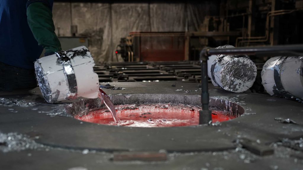 Image of Aluminum Metal Casting Low Pressure