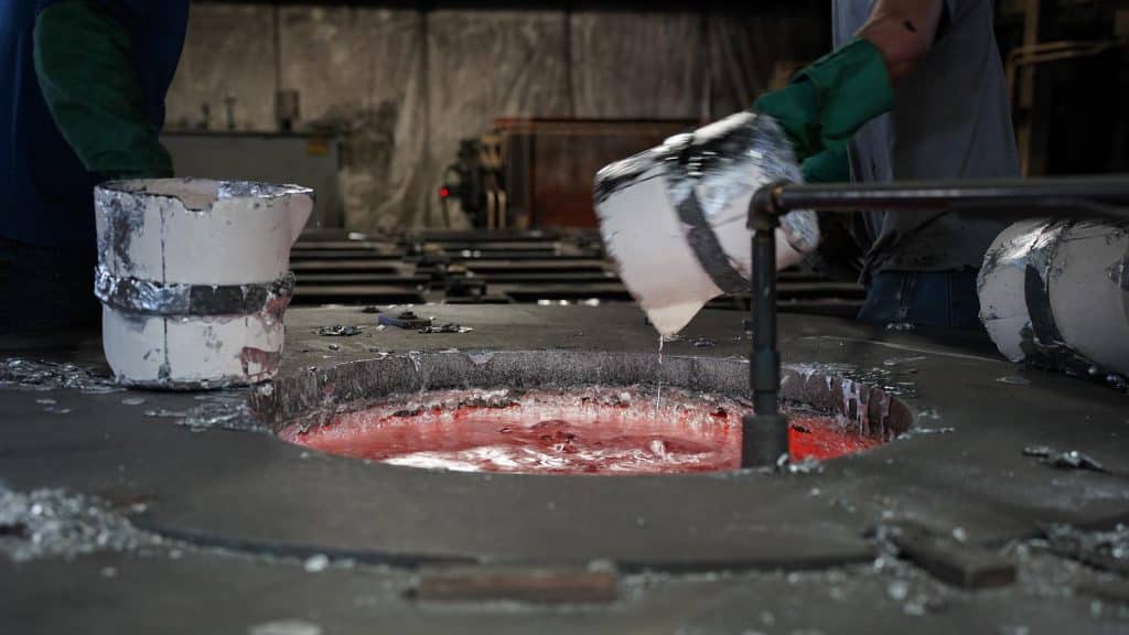 Image of Casting Manufacturing Metal Flow